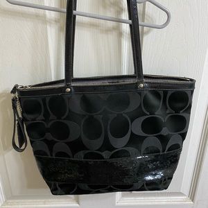 Authentic coach purse
